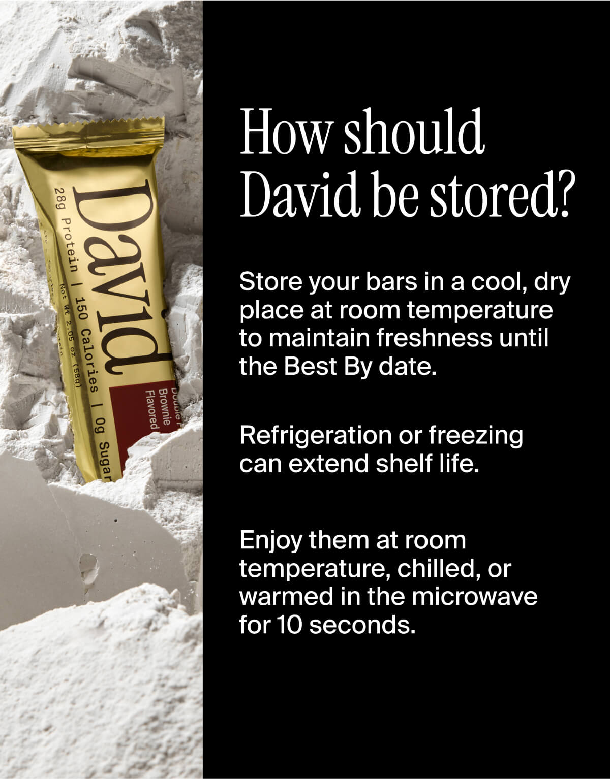 David High Protein Bars No Sugar - Sugar Free Protein Bars, Low Carb, Gluten Free - 28g of Protein, 150 Calories - Pack of 12